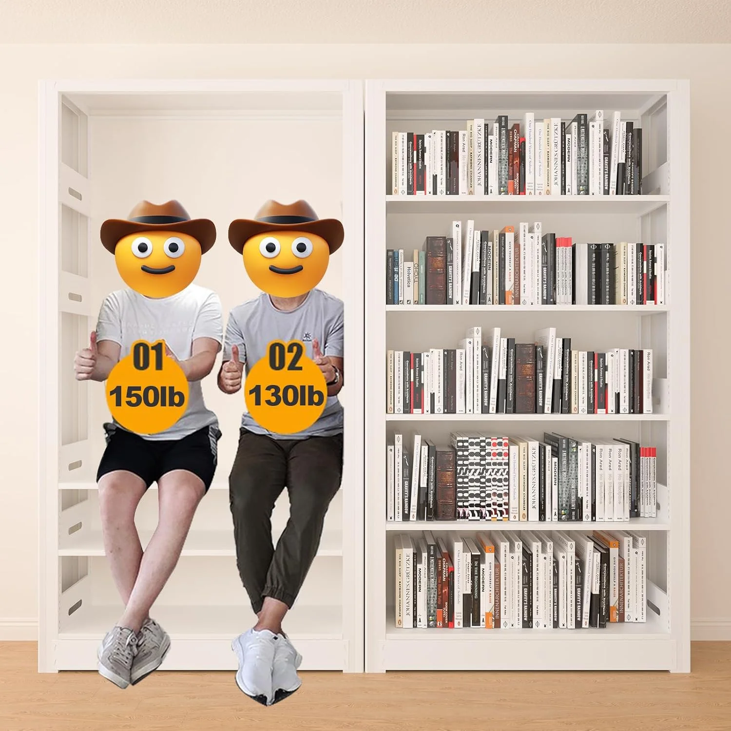 قفسه کتاب 5 طبقه OSEILLC، قفسه کتاب سفید با طبقات قابل تنظیم، قفسه کتاب فلزی، کتابخانه 69 اینچی برای اتاق نشیمن، کتابخانه، دفتر، اتاق خواب، شامل نگهدارنده کتاب، قفسه کتاب 36 اینچی قفسه کتاب 5 طبقه OSEILLC، قفسه کتاب سفید با طبقات قابل تنظیم، قفسه کتاب فلزی، کتابخانه 69 اینچی برای اتاق نشیمن، کتابخانه، دفتر، اتاق خواب، شامل نگهدارنده کتاب، قفسه کتاب 36 اینچی