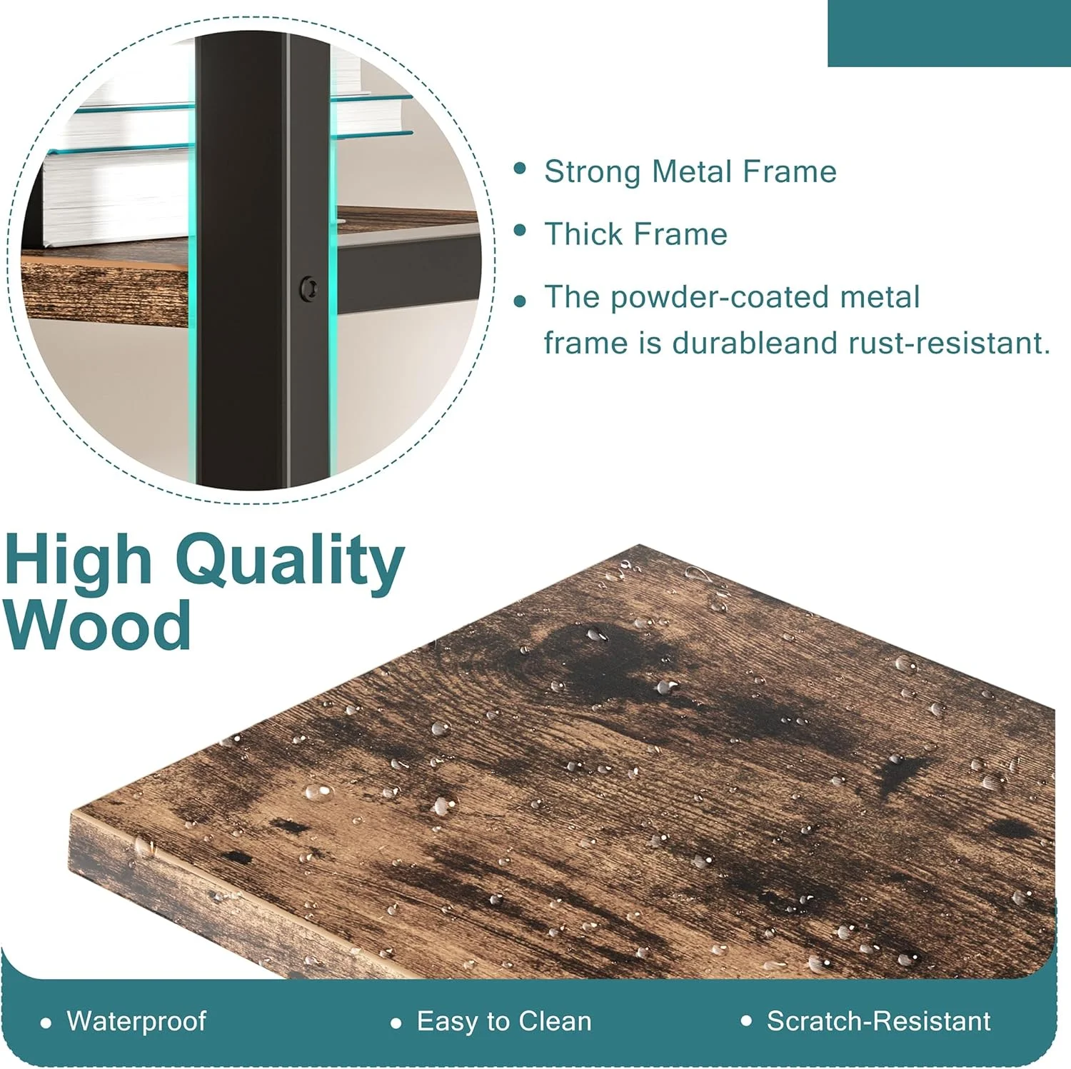 شلف کتاب شینتنچی، قفسه کتاب قوسی 5 طبقه، شلف بلند برای سی دی/کتاب، سازمان دهنده قفسه ذخیره سازی دفتر کار خانگی، قفسه کتاب مدرن برای اتاق خواب/اتاق نشیمن، قهوه ای روستایی شلف کتاب شینتنچی، قفسه کتاب قوسی 5 طبقه، شلف بلند برای سی دی/کتاب، سازمان دهنده قفسه ذخیره سازی دفتر کار خانگی، قفسه کتاب مدرن برای اتاق خواب/اتاق نشیمن، قهوه ای روستایی