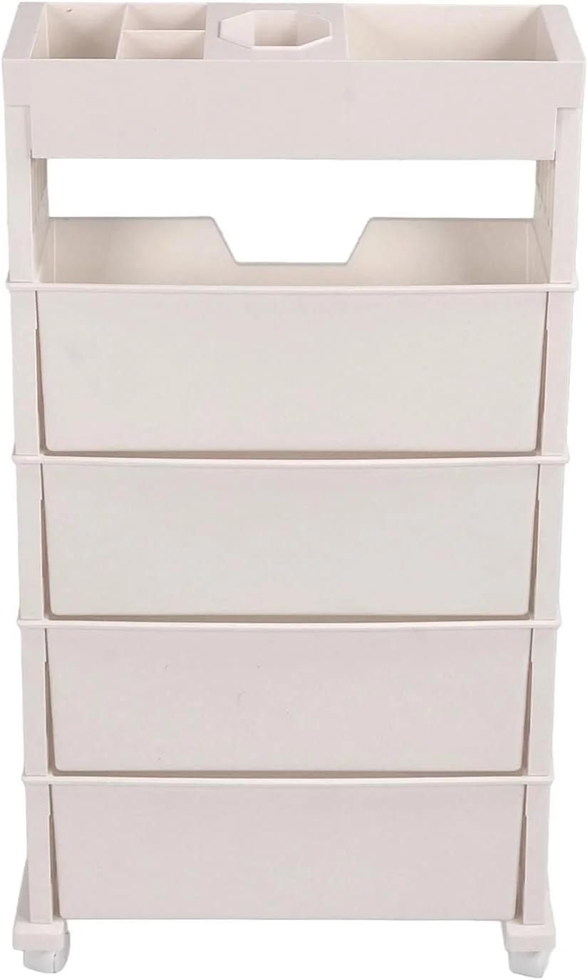 قفسه کتاب متحرک چند منظوره سوراندی با ظرفیت بزرگ، قفسه کتاب منحصر به فرد قابل جابجایی، سازمان دهنده کاغذ اداری چرخ دار با 4 چرخ جهانی برای اتاق خواب، اتاق نشیمن، خانه، مدرسه (بژ) قفسه کتاب متحرک چند منظوره سوراندی با ظرفیت بزرگ، قفسه کتاب منحصر به فرد قابل جابجایی، سازمان دهنده کاغذ اداری چرخ دار با 4 چرخ جهانی برای اتاق خواب، اتاق نشیمن، خانه، مدرسه (بژ)