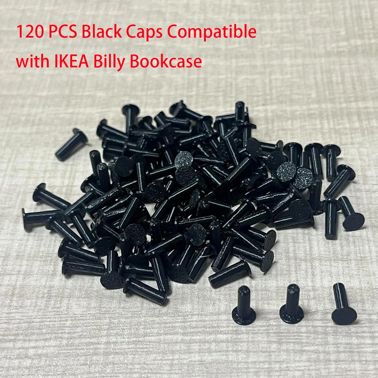 120 عدد درپوش مشکی سازگار با قفسه کتاب ایکیا بیلی، پوشش سوراخ قفسه کتاب، پلاگین سوراخ قفسه کتاب سازگار با ایکیا بیلی 120 عدد درپوش مشکی سازگار با قفسه کتاب ایکیا بیلی، پوشش سوراخ قفسه کتاب، پلاگین سوراخ قفسه کتاب سازگار با ایکیا بیلی