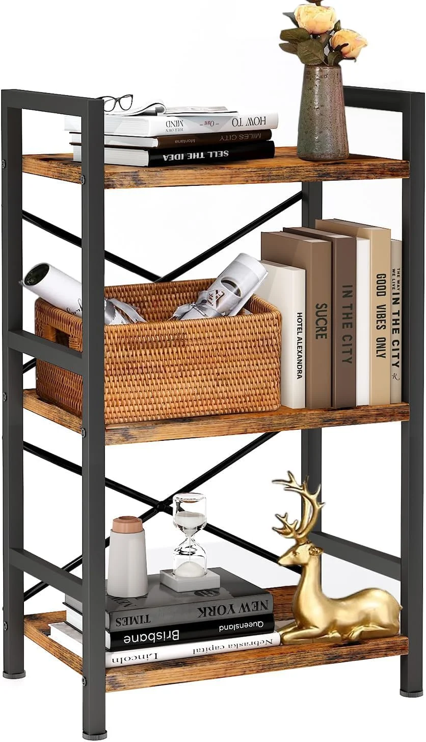 قفسه کتاب SPNOR، قفسه کتاب 3 طبقه صنعتی، قفسه کتاب فلزی، قفسه کتاب کوچک روستایی برای فضاهای کوچک، قفسه نمایشگر، سازمان دهنده قفسه کتاب برای اتاق نشیمن، اتاق خواب و مبلمان اداری، 42 سانتی متر عمق x 28 سانتی متر عرض x 70 سانتی متر ارتفاع. قفسه کتاب SPNOR، قفسه کتاب 3 طبقه صنعتی، قفسه کتاب فلزی، قفسه کتاب کوچک روستایی برای فضاهای کوچک، قفسه نمایشگر، سازمان دهنده قفسه کتاب برای اتاق نشیمن، اتاق خواب و مبلمان اداری، 42 سانتی متر عمق x 28 سانتی متر عرض x 70 سانتی متر ارتفاع.