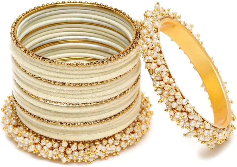 ست النگوی شیک و جدید روکش طلایی زنانه Shining Diva (12994b_2.8)، سایز آزاد، بسته 23 عددی ست النگوی شیک و جدید روکش طلایی زنانه Shining Diva (12994b_2.8)، سایز آزاد، بسته 23 عددی