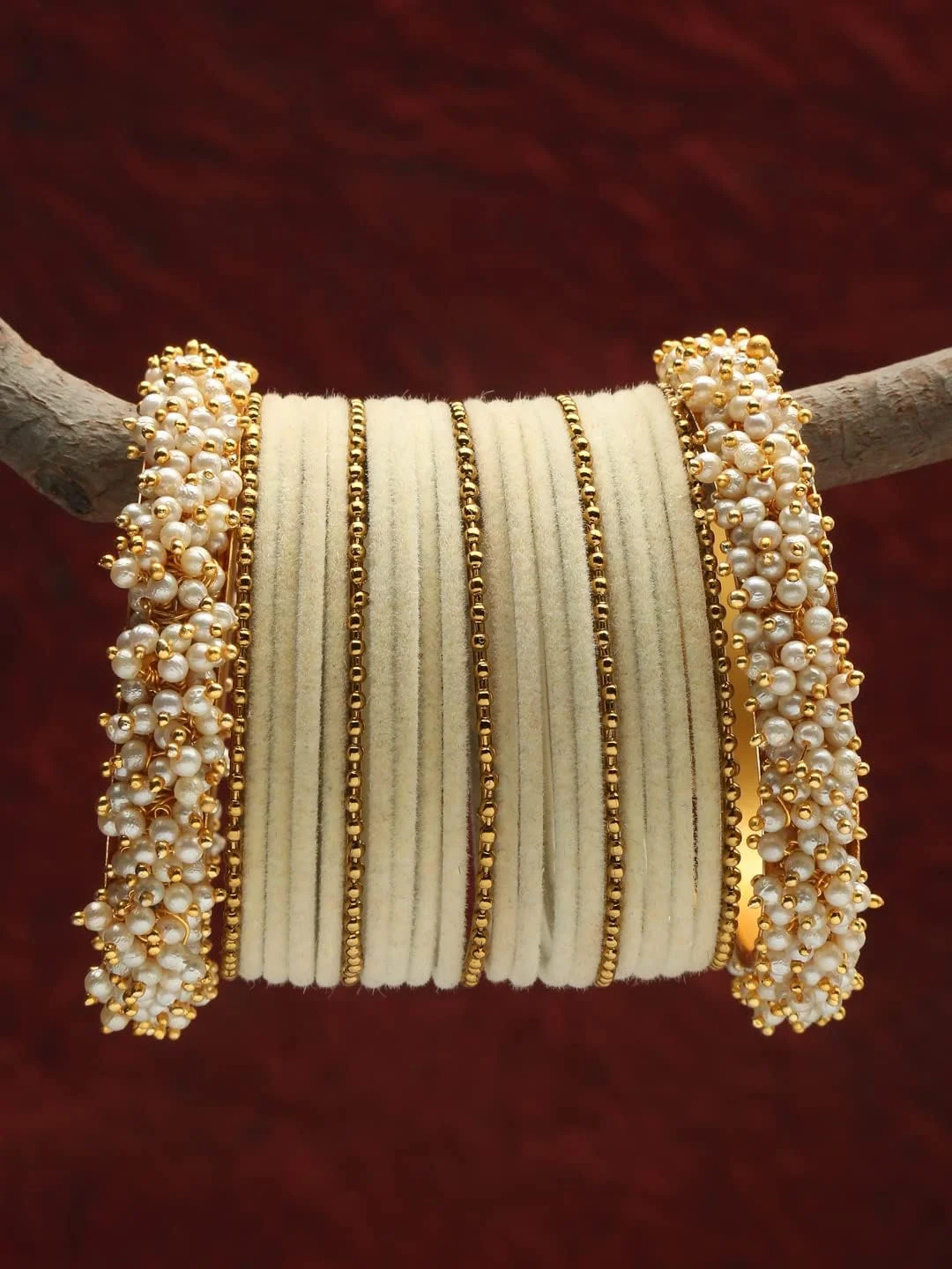 ست النگوی شیک و جدید روکش طلایی زنانه Shining Diva (12994b_2.8)، سایز آزاد، بسته 23 عددی ست النگوی شیک و جدید روکش طلایی زنانه Shining Diva (12994b_2.8)، سایز آزاد، بسته 23 عددی