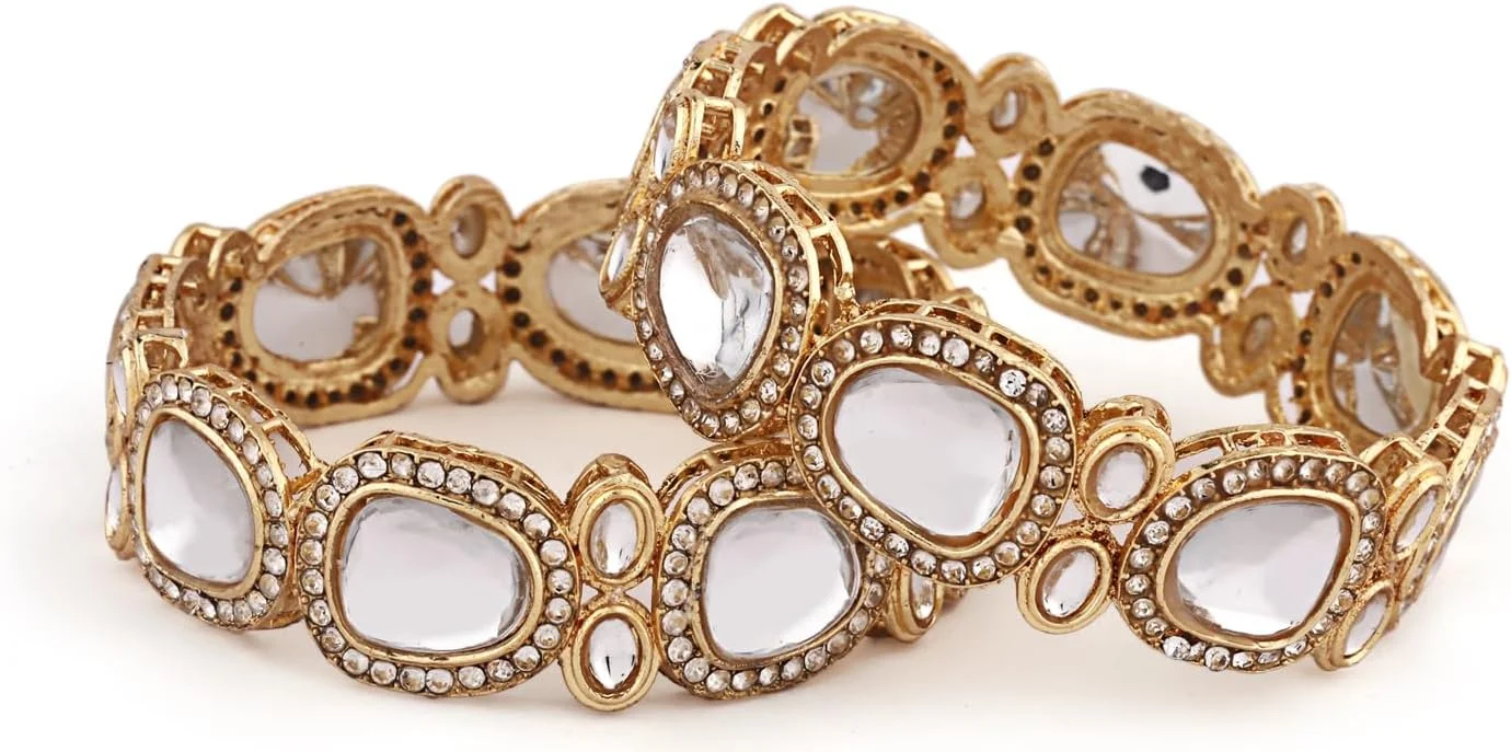 دستبند النگویی زنانه طرح کندن، جدیدترین و شیک ترین مدل، الهام گرفته از پرینیتی چوپرا (ست 2 عددی) دستبند النگویی زنانه طرح کندن، جدیدترین و شیک ترین مدل، الهام گرفته از پرینیتی چوپرا (ست 2 عددی)