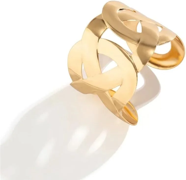 دستبند النگویی کاف شیک و جدید زنانه و دخترانه با روکش طلایی شاینینگ دیوا (rrsd16168b) (طلایی) دستبند النگویی کاف شیک و جدید زنانه و دخترانه با روکش طلایی شاینینگ دیوا (rrsd16168b) (طلایی)