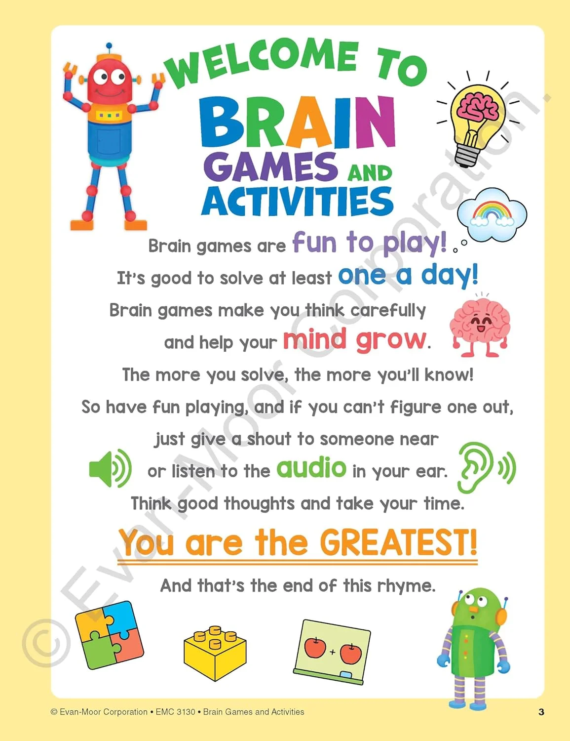 بازی ها و فعالیت های فکری، کتاب کار سنین 10-11 سال