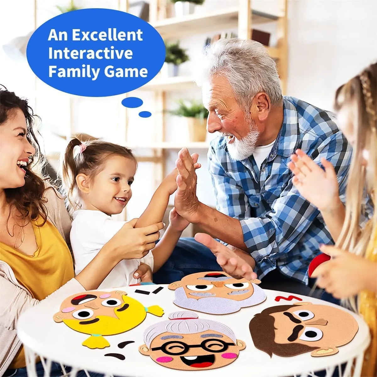 فعالیت های یادگیری اجتماعی-عاطفی برای کودکان، تخته بیان احساسات، بازی پازل آموزشی، آموزش اولیه