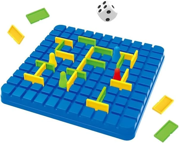 بازی فکری تخته‌ای شکستن، اسباب‌بازی‌های آموزشی، بازی تخته‌ای شطرنج رقابتی تعاملی چند نفره سرگرم‌کننده برای خانواده و مهمانی، بازی استراتژی خانوادگی برای سنین 3 سال به بالا (آبی)