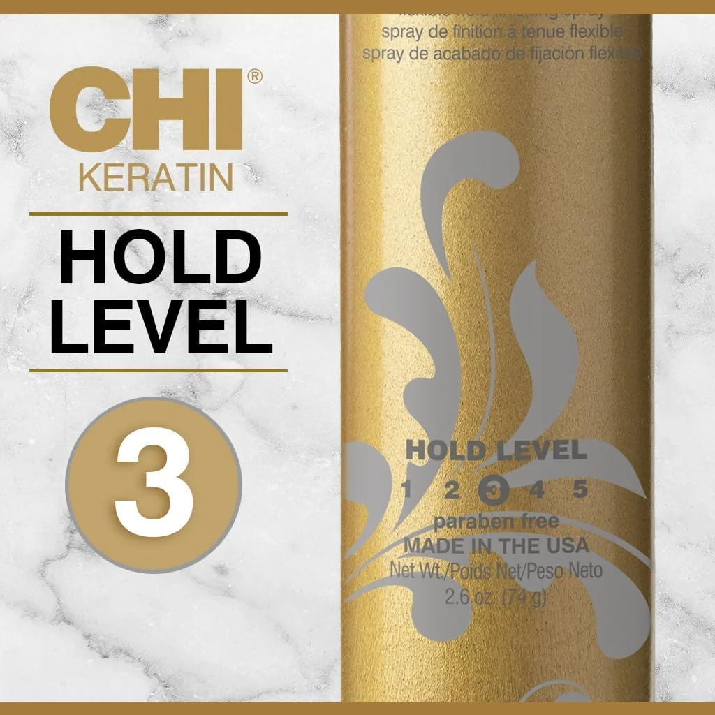 اسپری مو CHI Keratin Flex Finish، 74 میلی لیتر