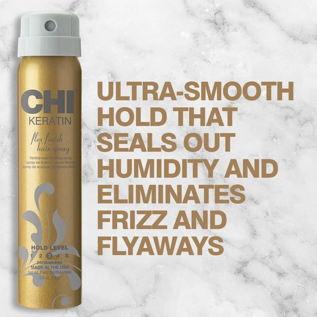 اسپری مو CHI Keratin Flex Finish، 74 میلی لیتر