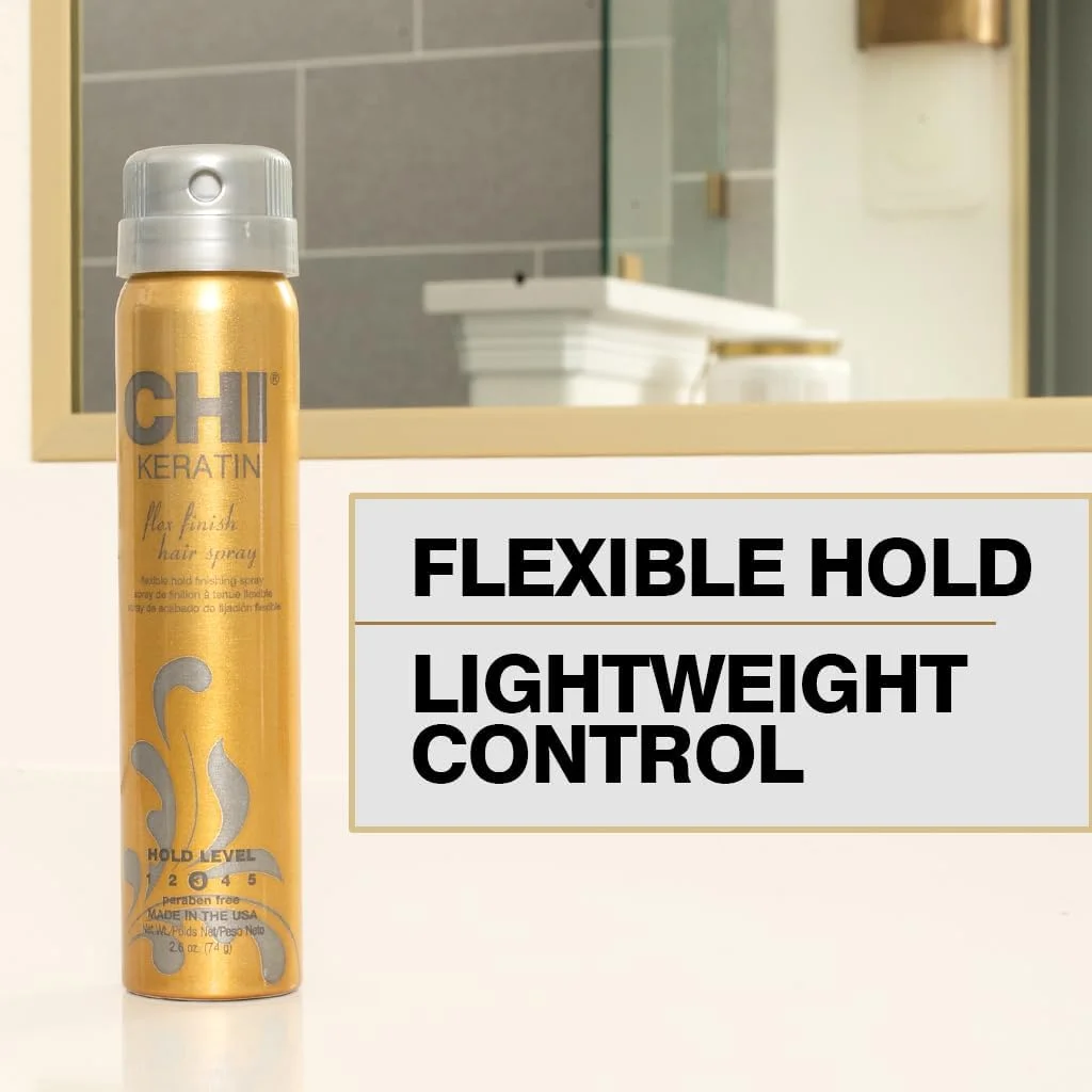 اسپری مو CHI Keratin Flex Finish، 74 میلی لیتر