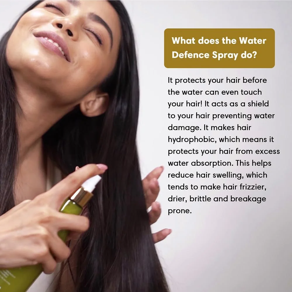 اسپری محافظ مو در برابر آب Earth Collective | حفظ رطوبت مو | محافظت از آسیب آب سخت و جلوگیری از شکستگی مو | حفظ pH متعادل | مناسب برای انواع مو | 200 میلی لیتر