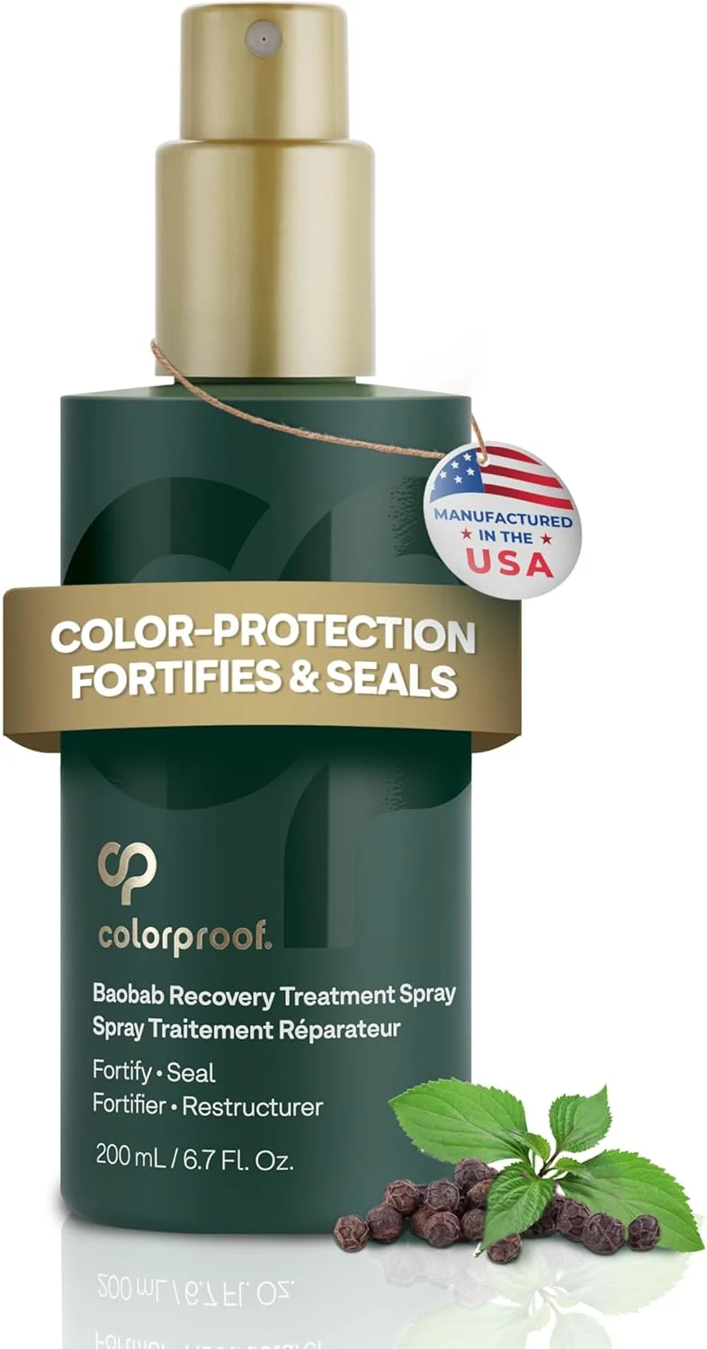 اسپری ترمیم کننده موهای رنگ شده کالرپروف با عصاره بائوباب | تقویت کننده و ترمیم کننده | نرم کننده و محافظت کننده | بدون سولفات | وگان، 200 میلی لیتر