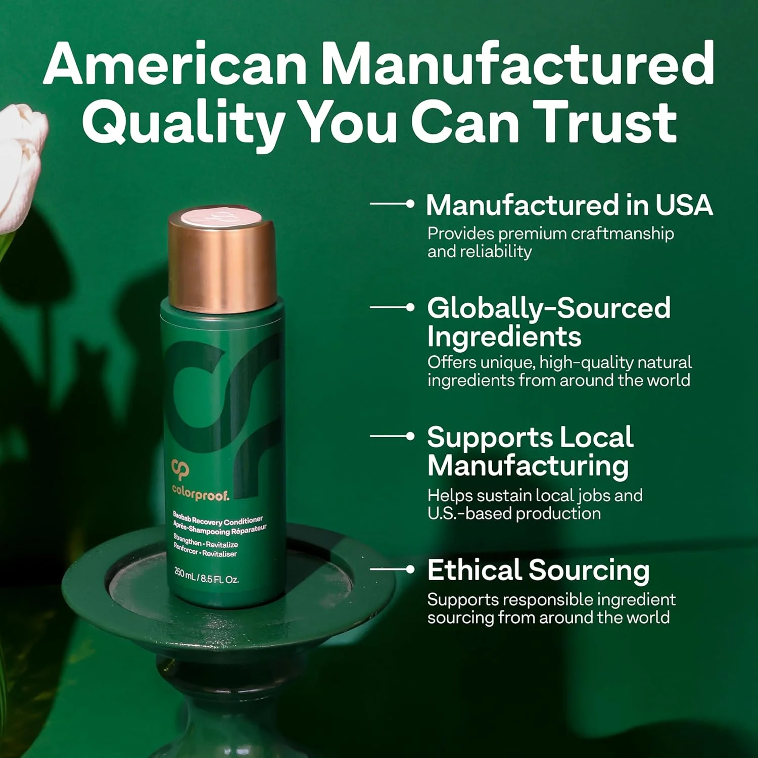 اسپری ترمیم کننده موهای رنگ شده کالرپروف با عصاره بائوباب | تقویت کننده و ترمیم کننده | نرم کننده و محافظت کننده | بدون سولفات | وگان، 200 میلی لیتر