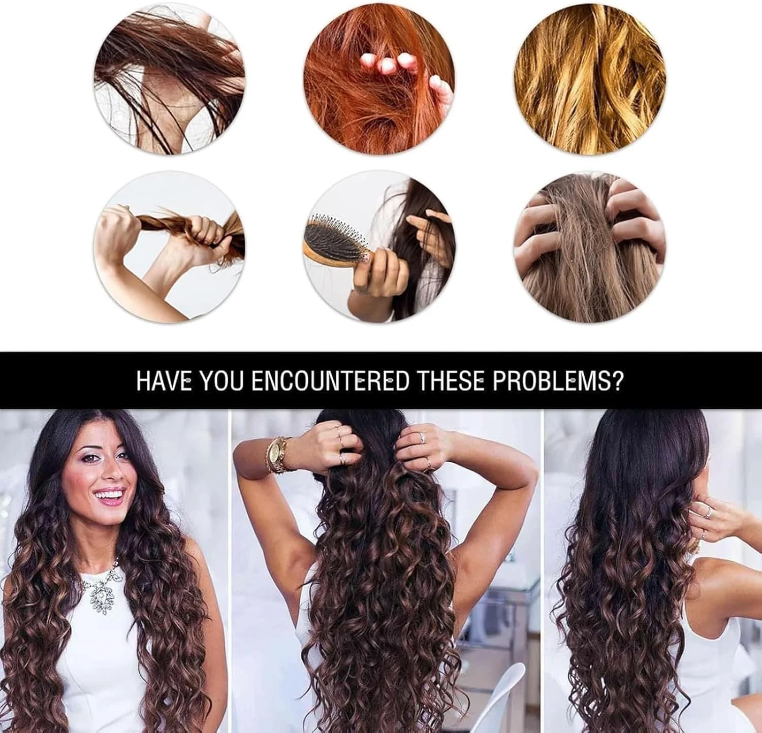 اسپری مو Continentau.Jy07، اسپری ضخیم کننده مو پروتئین گیاهی طبیعی Continentau، اسپری های موی حجم دهنده و پف کننده، غیر چرب و غیر چسبنده، برای مردان و زنان (100ML*2)