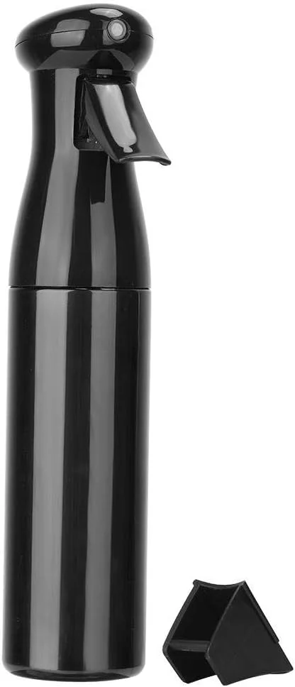 بطری اسپری مو، بطری اسپری مه پاش ریز، آبپاش مداوم برای حالت دادن مو در صبح، آرایش مو، گیاهان، نظافت، 250 میلی لیتر (مشکی)