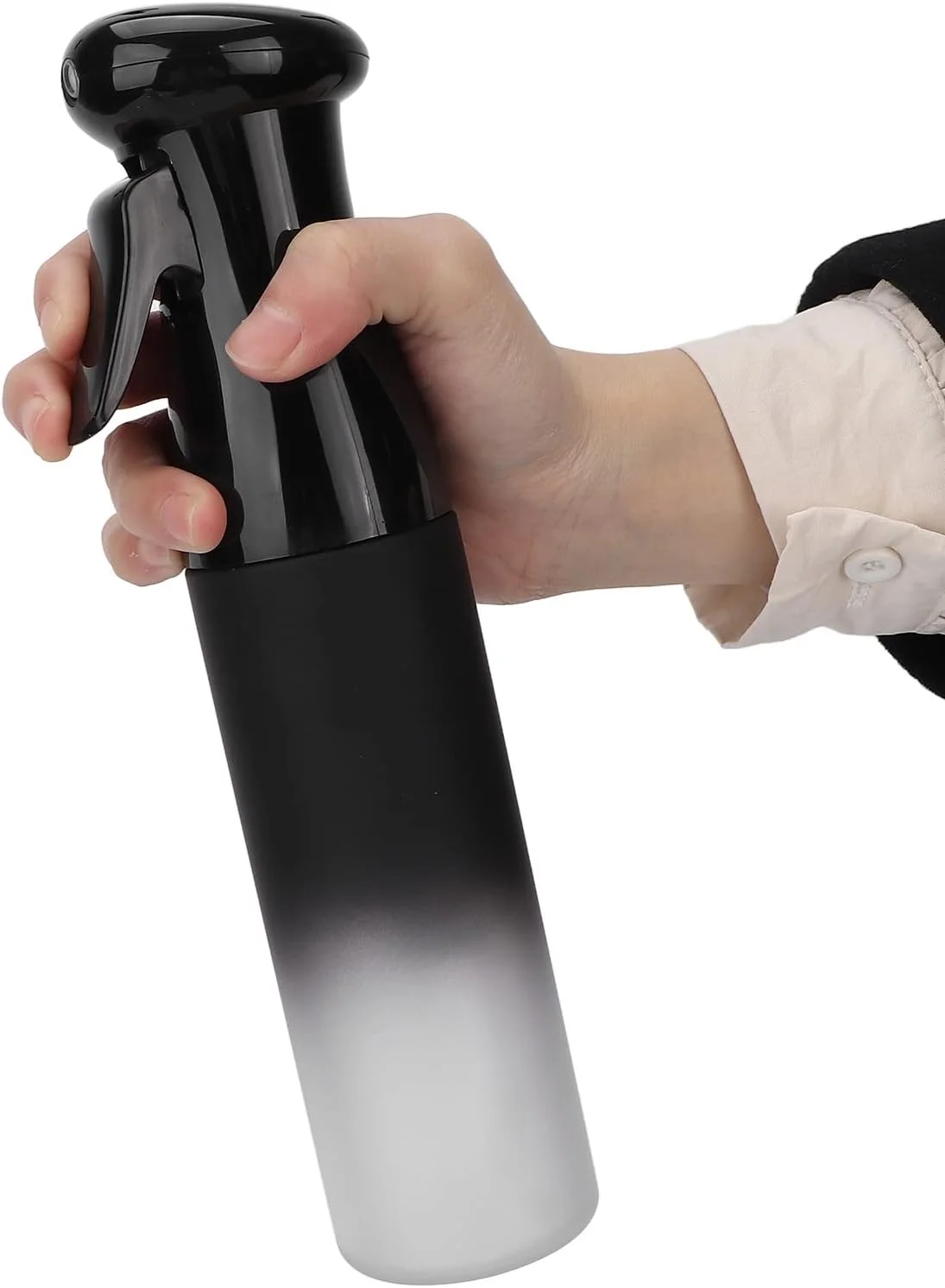 بطری اسپری مه پاش مداوم 300 میلی لیتری، آبپاش مداوم برای حالت دادن به مو، بطری اسپری آب پلاستیکی خالی، بطری اسپری مه پاش ریز مداوم، بطری اسپری خالی برای گیاهان و حالت دادن به مو