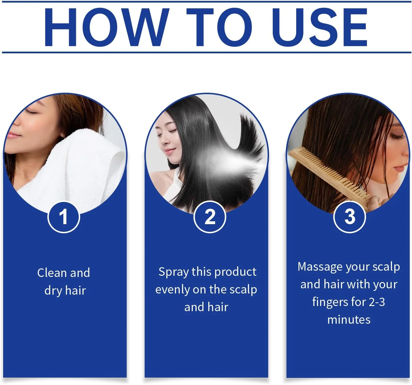 اسپری مو پپتید مس برای رشد مو - سرم مو پپتیدی حاوی Polygonum Multiflorum مناسب برای انواع مو