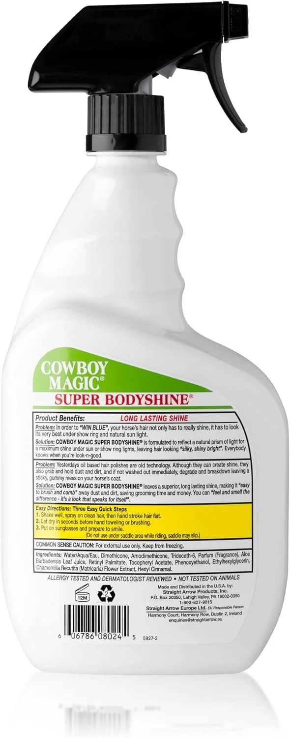 اسپری براق کننده و باز کننده گره مو Cowboy Magic، حجم ۹۴۶ میلی لیتر، بدون نیاز به آب
