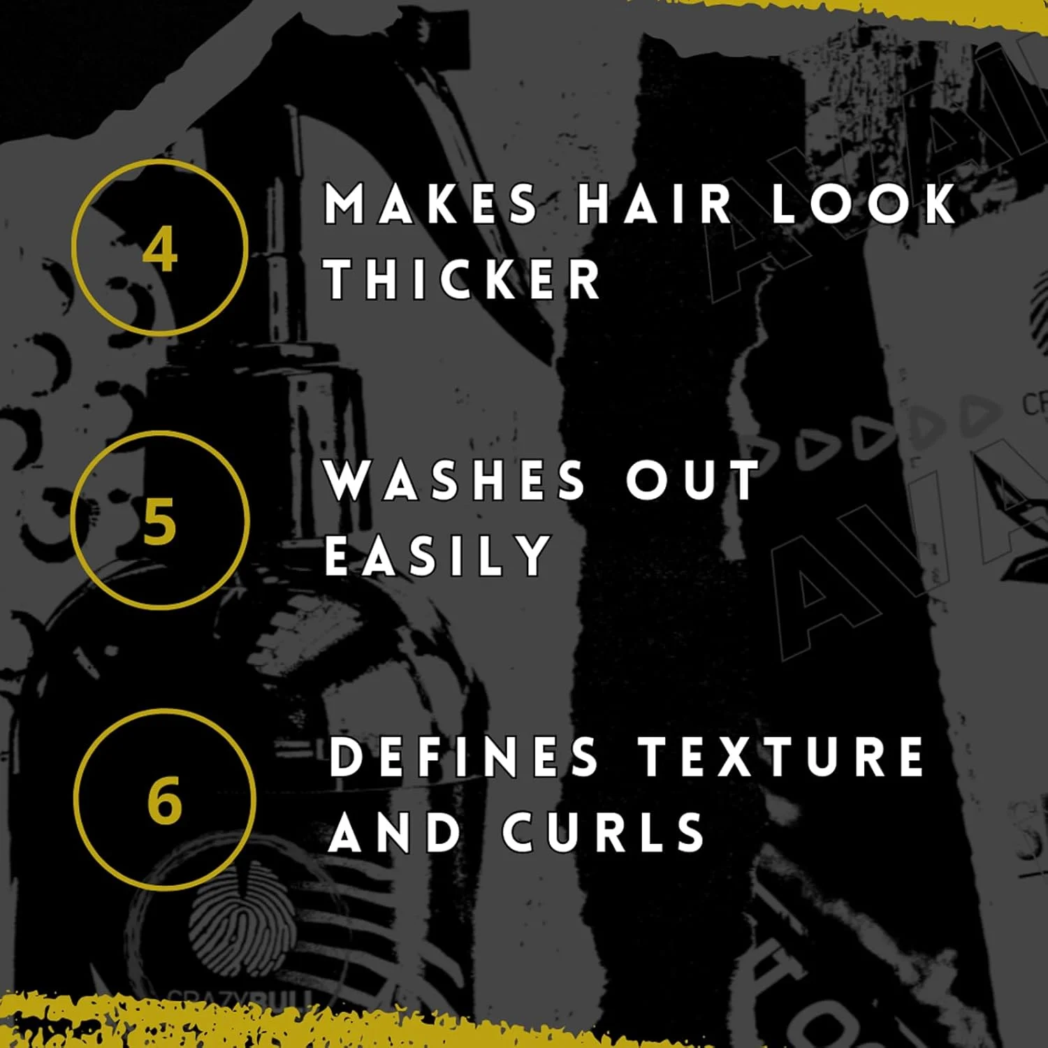 اسپری نمک دریایی کریزی بول - حجم دهنده و با بافت طبیعی و ماندگاری قوی - محصول حالت دهنده مو برای آقایان و بانوان، رایحه مرکبات