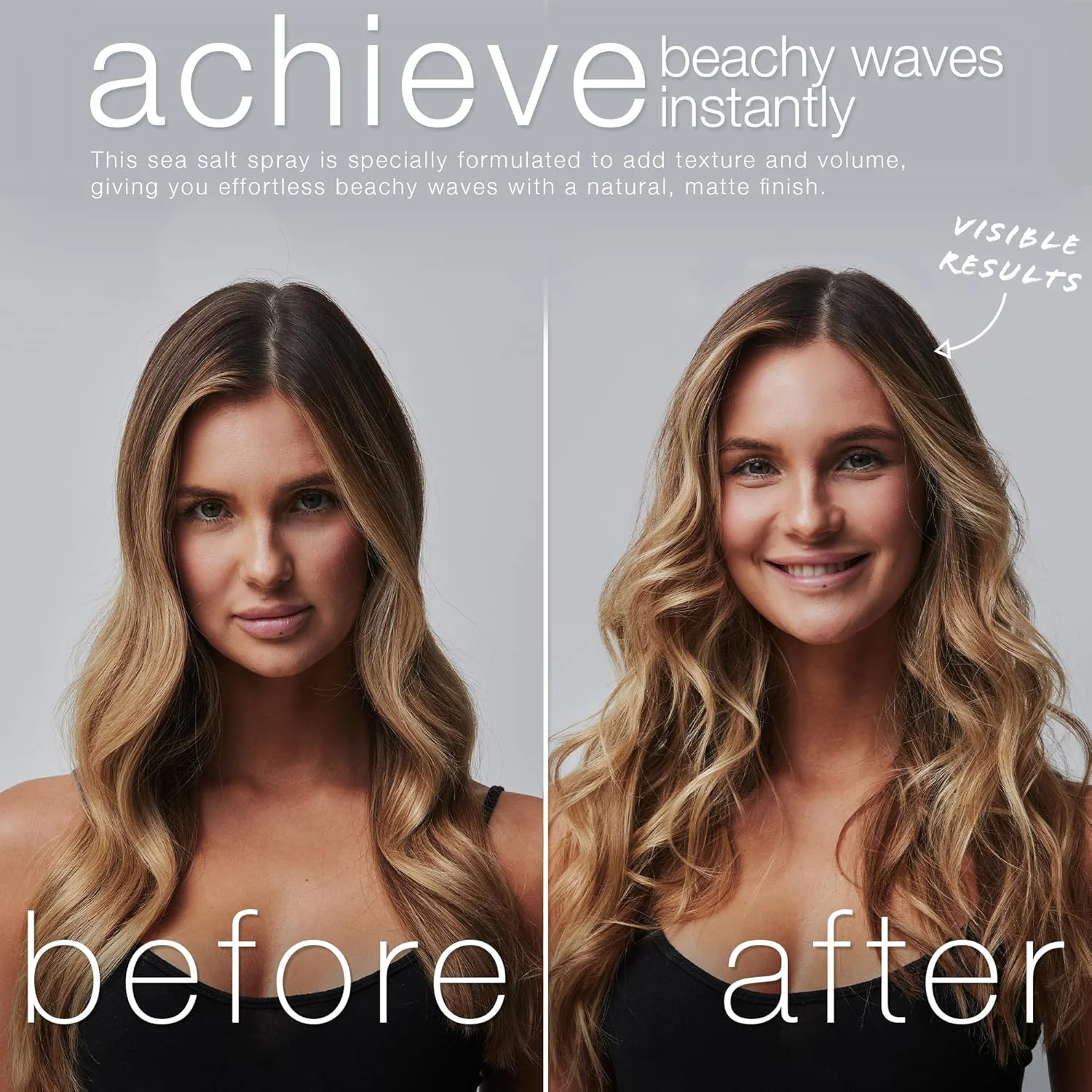 اسپری نمک دریایی CRVFT برای موهای بانوان | نمک دریایی برای مو | اسپری بافت دهنده | حجم دهنده و بافت دهنده برای انواع مو | معطر (200 میل) اسپری نمک دریایی CRVFT برای موهای بانوان | نمک دریایی برای مو | اسپری بافت دهنده | حجم دهنده و بافت دهنده برای انواع مو | معطر (200 میل)