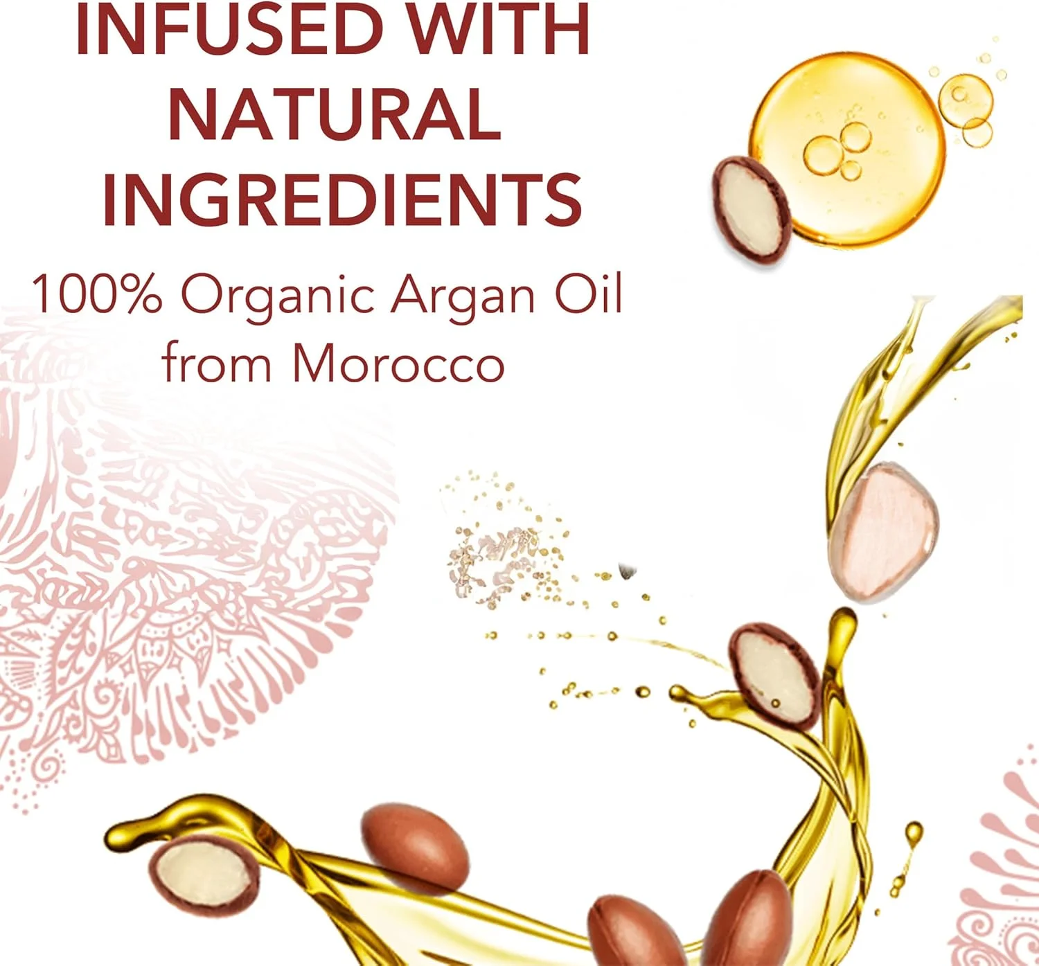 کرم نرم کننده و براق کننده مو حاوی روغن آرگان Creme of Nature، محافظت در برابر حرارت، ۱۱۸ میلی لیتر