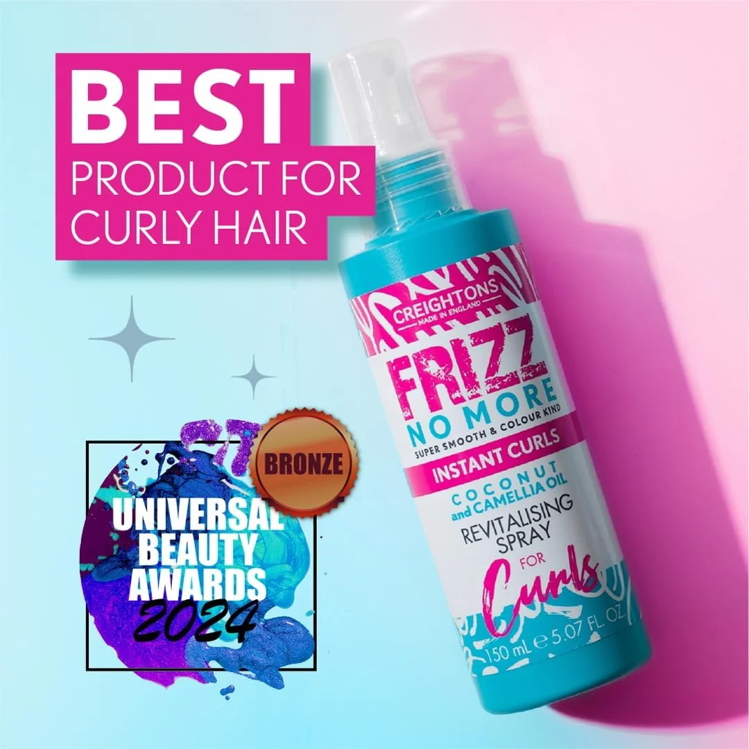 اسپری احیا کننده موهای فر کریتونز مدل Frizz No More حجم 150 میلی لیتر