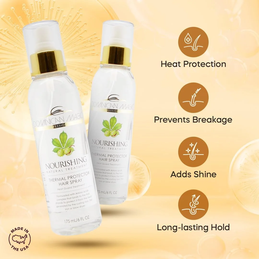 اسپری محافظ حرارتی مو دومینیکن مجیک، ۱۷۷ میلی لیتر اسپری محافظ حرارتی مو دومینیکن مجیک، ۱۷۷ میلی لیتر