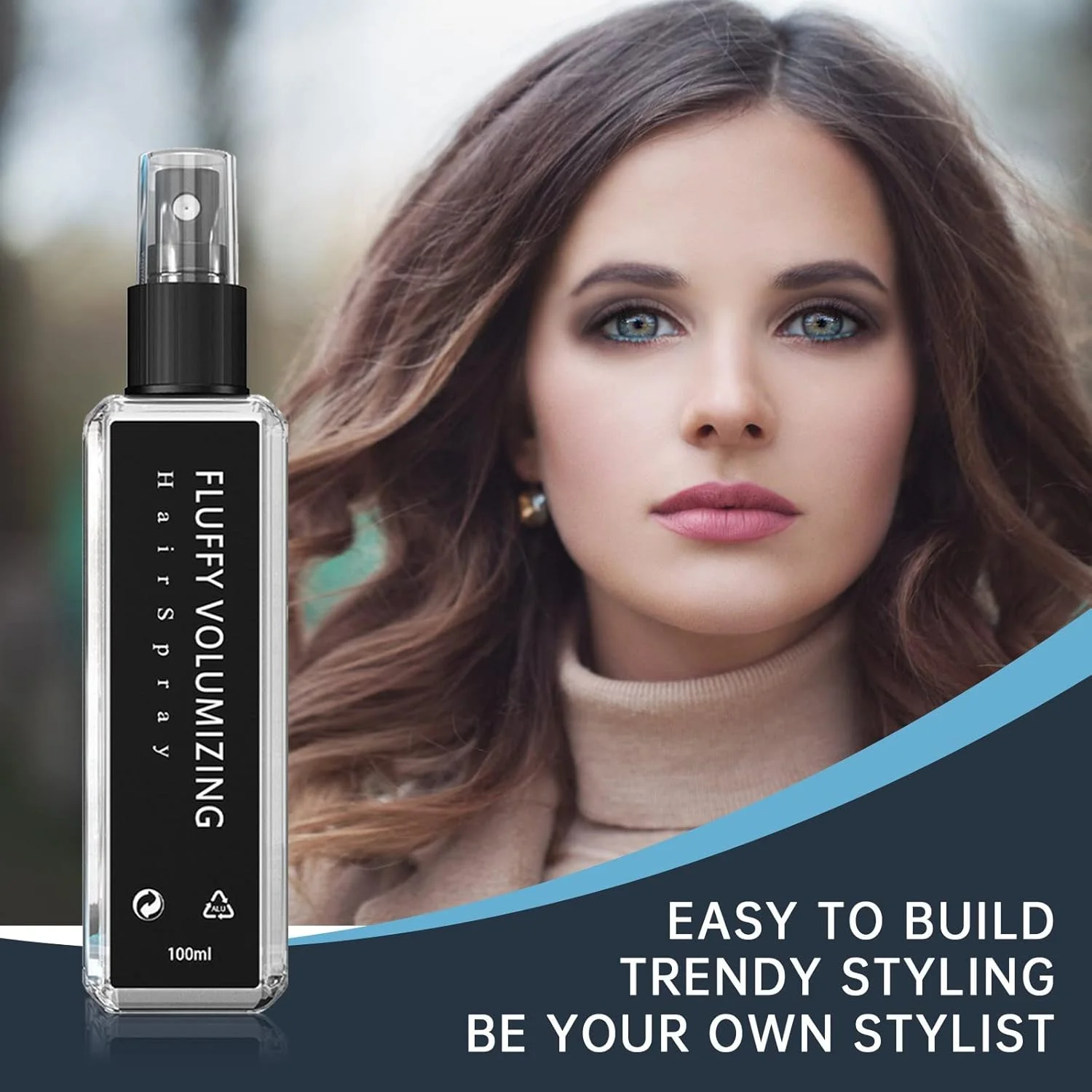 اسپری حالت دهنده مو برای حجم دادن به مو - محصول فوق العاده برای افزایش حجم ریشه مو - اسپری حجم دهنده و بافت دهنده مو توصیه شده توسط آرایشگران برای زنان و مردان