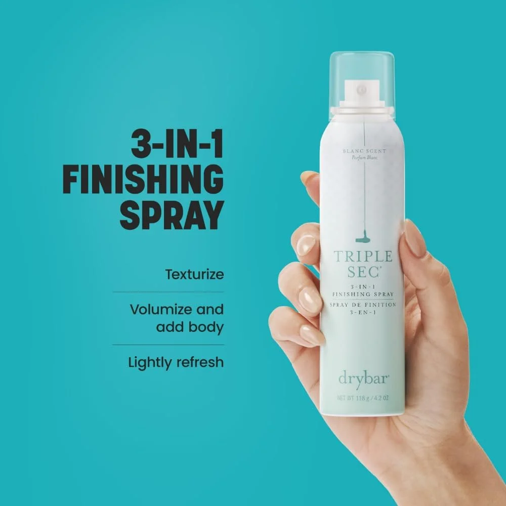 اسپری حالت دهنده مو 3 در 1 Drybar Triple Sec، رایحه لوکس، حجم دهنده فوری و طراوت بخش (125 میلی لیتر)