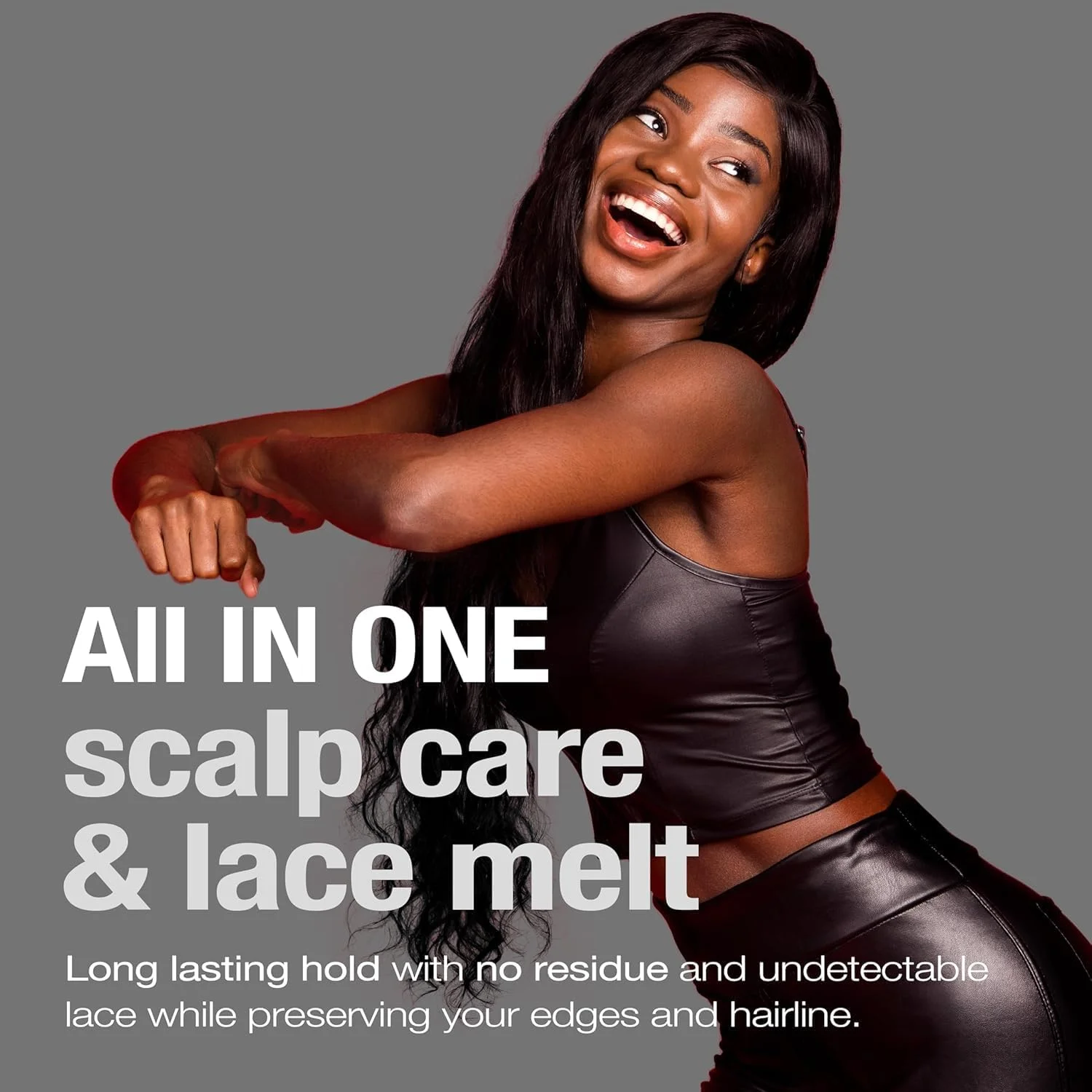 اسپری ایروسل EBIN NEW YORK Wonder Lace Melt - غنی شده با پروتئین ابریشم + بیوتین (180 میلی لیتر/ 6.08 اونس) - حفظ لبه ها و توری نامرئی | ماندگاری طولانی | بدون باقیمانده