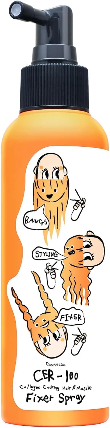 اسپری موی کلاژن الیزاوکا CER-100 مدل A+ Muscle Hair Fixer حجم 150 میلی لیتر