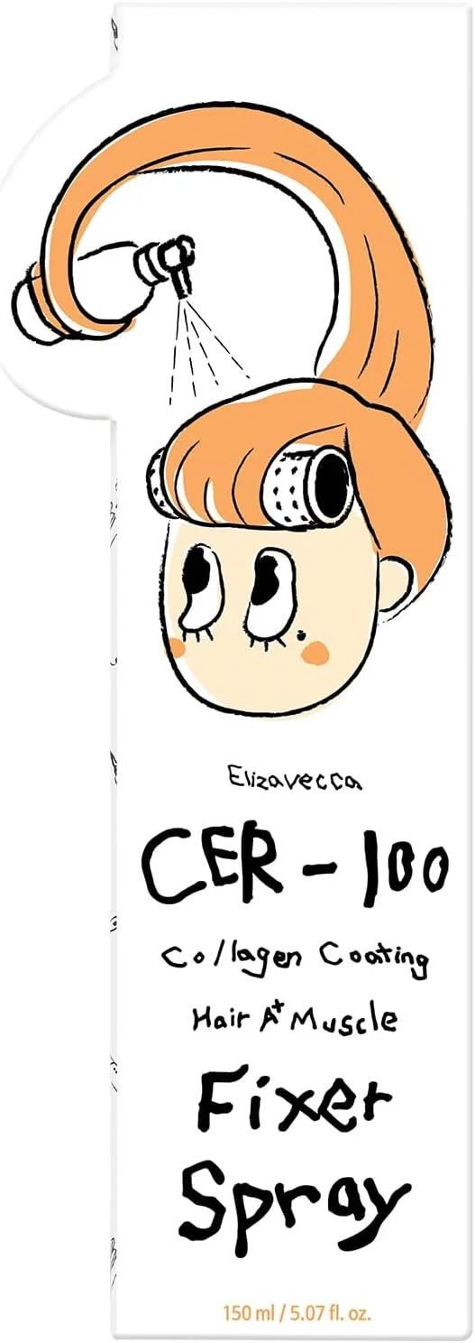 اسپری موی کلاژن الیزاوکا CER-100 مدل A+ Muscle Hair Fixer حجم 150 میلی لیتر اسپری موی کلاژن الیزاوکا CER-100 مدل A+ Muscle Hair Fixer حجم 150 میلی لیتر
