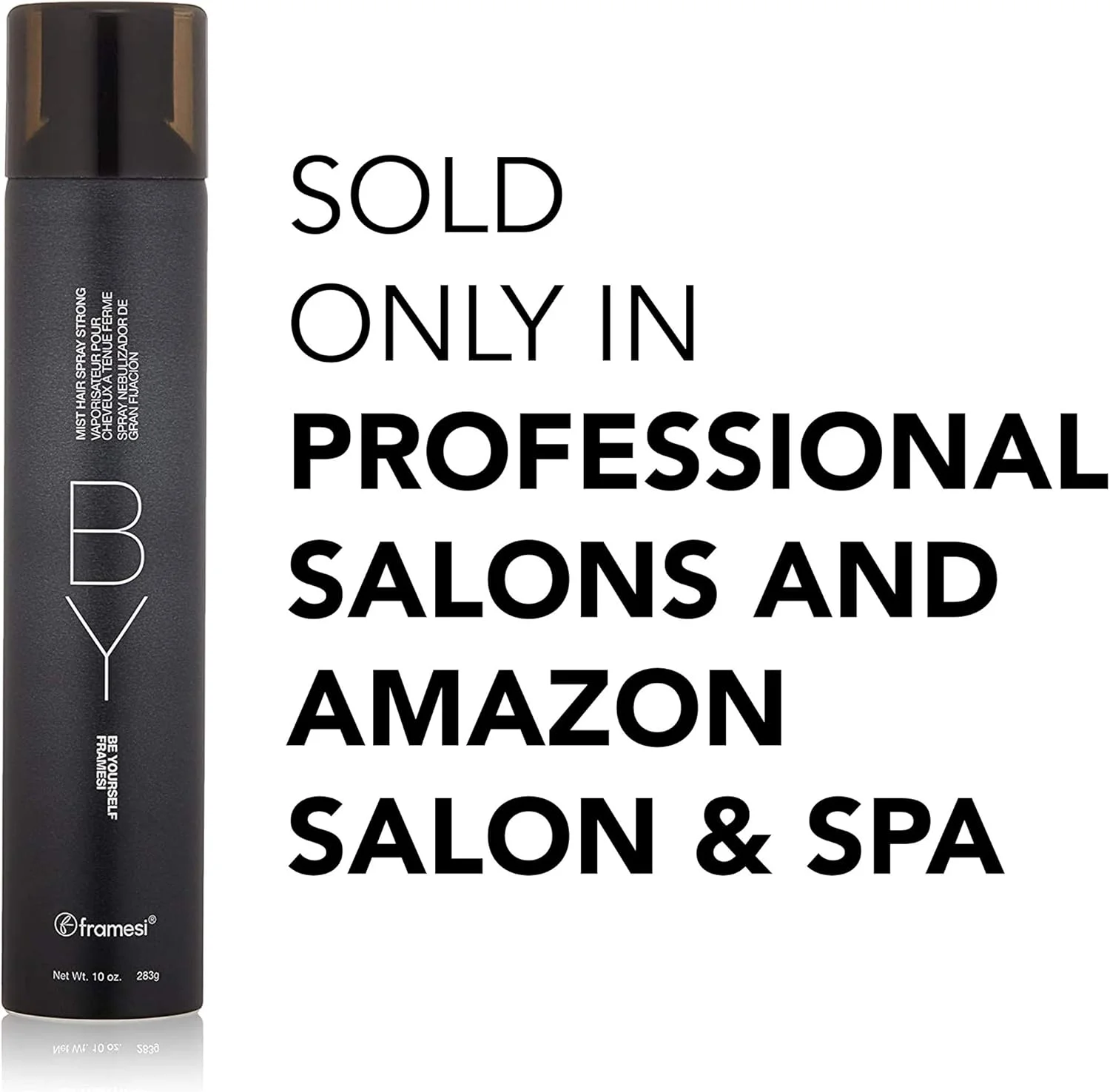 اسپری مو فرامسی BY Lava Mist، اسپری مو با قدرت نگهدارندگی قوی برای موهای رنگ شده، 283 گرم