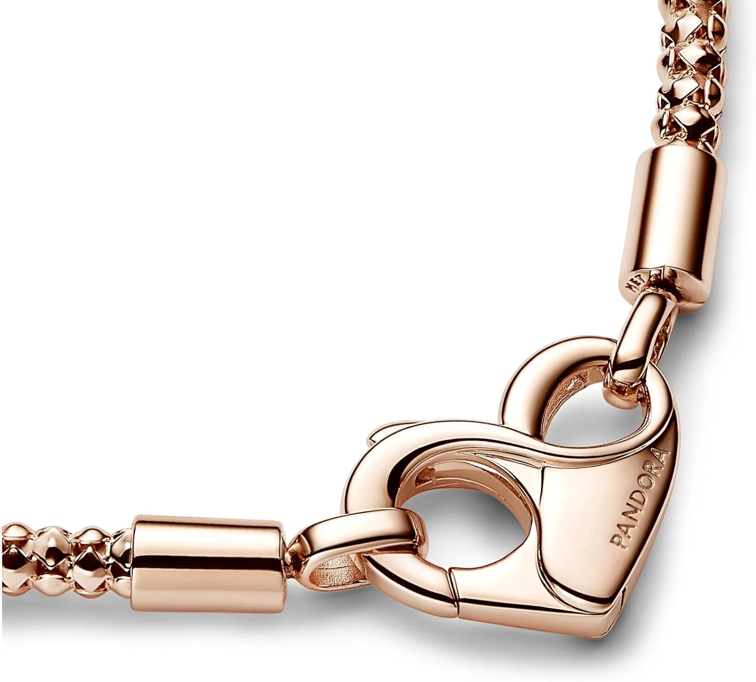 دستبند زنانه پاندورا برای آویز، رزگلد 582731C00