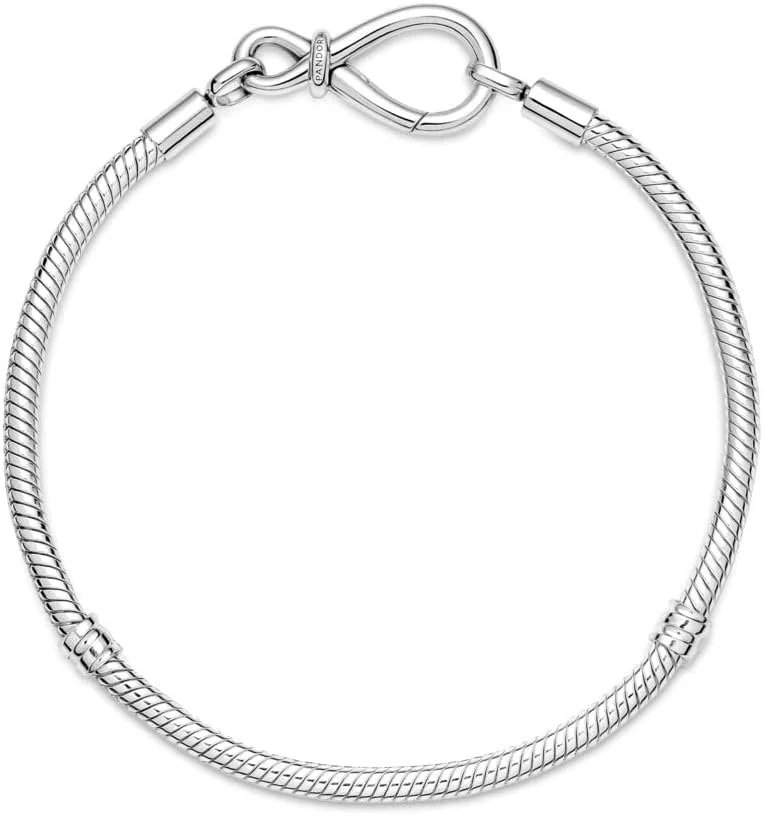 دستبند زنجیری ماری گره بی‌نهایت Pandora Moments