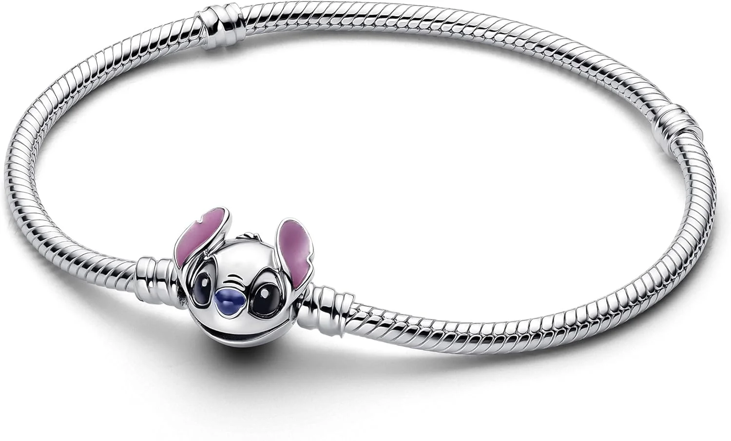 دستبند پاندورا دیزنی استیچ، مجموعه دیزنی، نقره استرلینگ، مدل زنجیری ماری، طول 17 سانتی متر، کد 593738C01-17