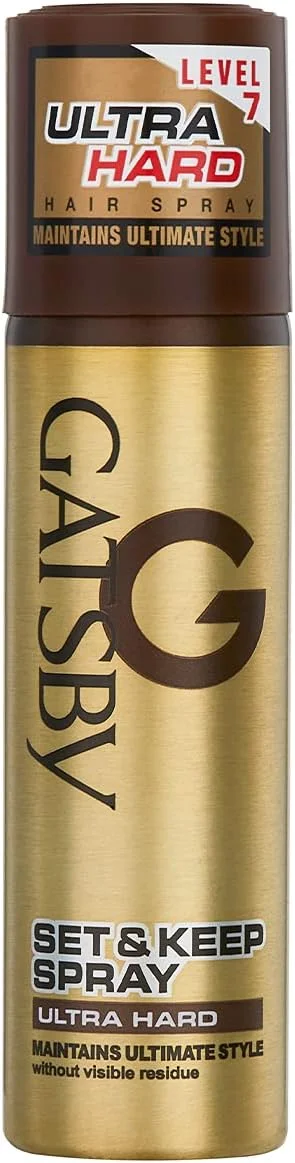 اسپری حالت دهنده و نگهدارنده فوق العاده قوی گتسبی | حداکثر قدرت حالت دهی برای یک مدل موی بی نقص | 66 میلی لیتر