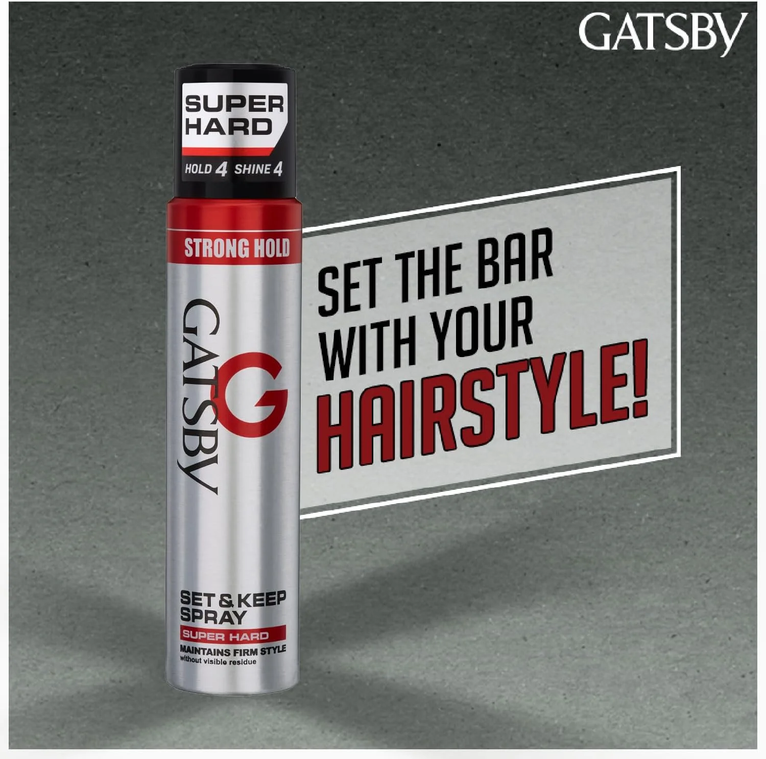 اسپری حالت دهنده و نگهدارنده فوق العاده قوی گتسبی | قدرت حالت دهی قوی برای یک مدل موی محکم | 250 میلی لیتر