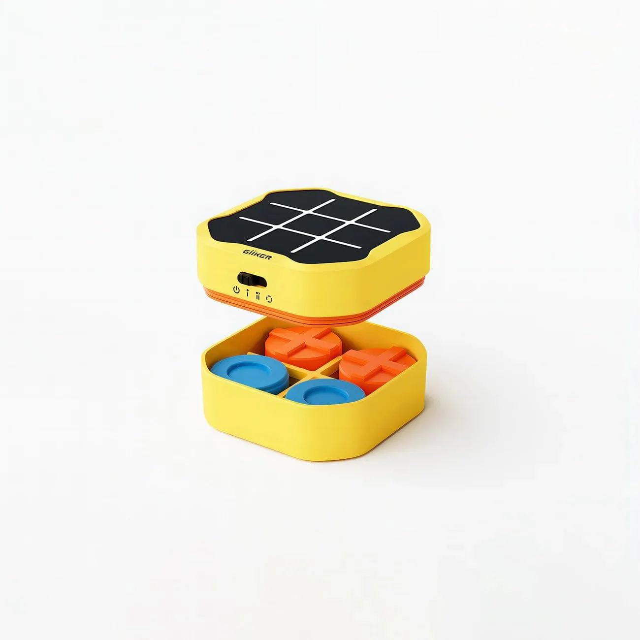 بازی فکری تیک تاک تو Bolt GiiKER، کنسول بازی پازلی دستی 3 در 1، بازی های مسافرتی قابل حمل برای آموزش و رشد حافظه، بازی های تخته ای اسباب بازی برای کودکان و بزرگسالان، هدیه تولد برای تمام سنین