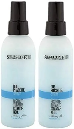 اسپری بازسازی کننده مو دو فاز انتخابی Artistic Hair Due Phasette Gieseke، 150 میلی لیتر، برای کوتیکول و فیبر مو (بسته 2 عددی)