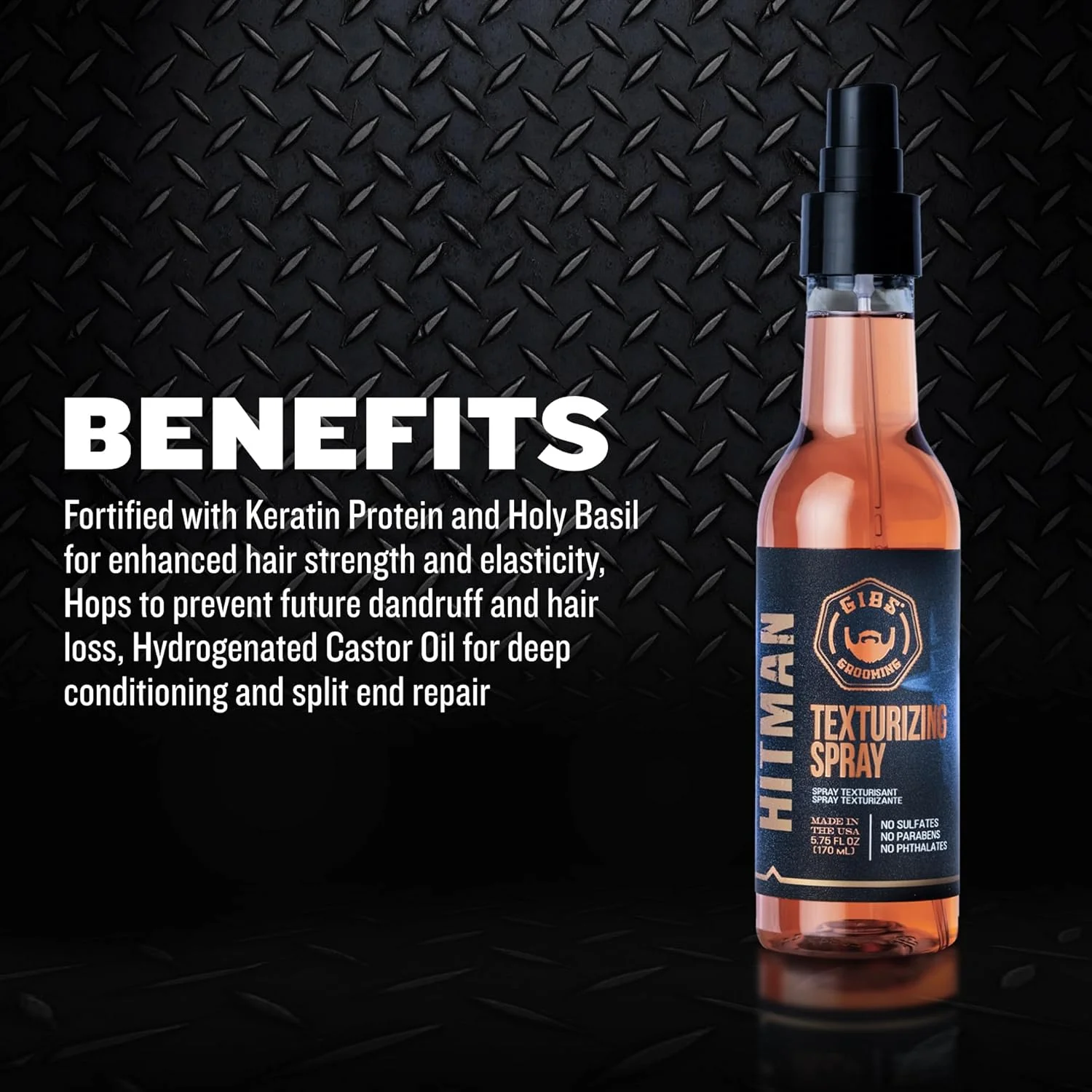 اسپری حالت دهنده مو جیبس گرومینگ هیتمن، 148 میلی لیتر