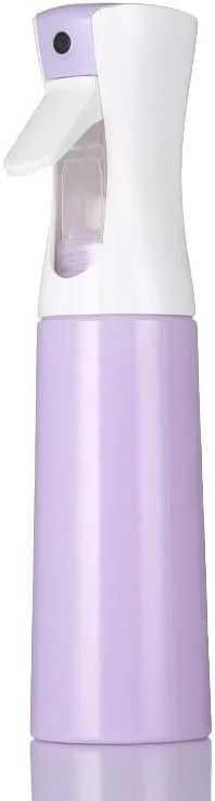 بطری اسپری مو جینویا برادرز، بطری اسپری آب سالنی، بطری های اسپری خالی چند منظوره برای حالت دادن مو در صبح، حالت دهی مو 300 میلی لیتر (بنفش)