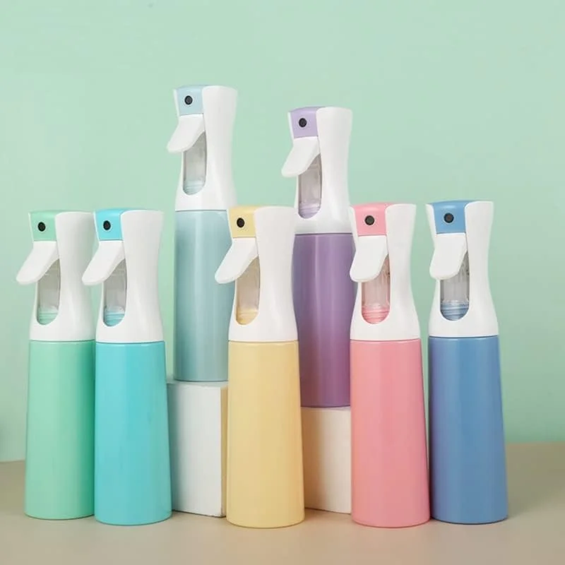 بطری اسپری مو جینویا برادرز، بطری اسپری آب سالنی، بطری های اسپری خالی چند منظوره برای حالت دادن مو در صبح، حالت دهی مو 300 میلی لیتر (بنفش)