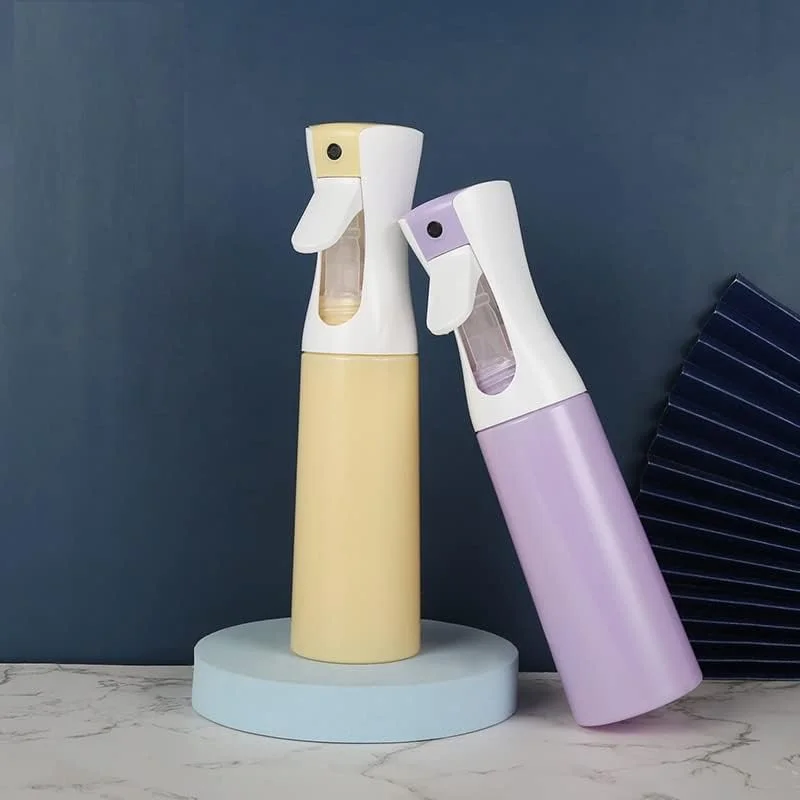 بطری اسپری مو جینویا برادرز، بطری اسپری آب سالنی، بطری های اسپری خالی چند منظوره برای حالت دادن مو در صبح، حالت دهی مو 300 میلی لیتر (بنفش)