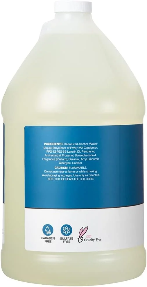 اسپری موی باشگاه و فیتنس زنجبیل لیلی فارمز، مناسب برای خانم ها و آقایان، ۱۰۰٪ وگان و بدون تست حیوانی، حجم ۳.۷ لیتر