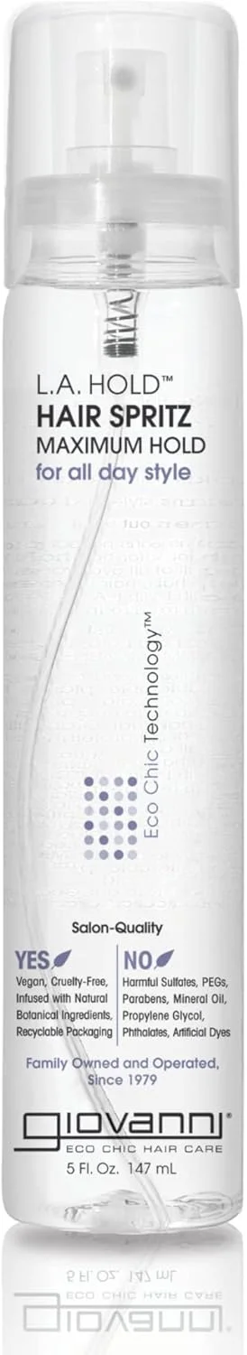 اسپری حالت دهنده مو جیووانی مدل L.A. Hold، حجم 150 میلی لیتر (بسته 8 عددی)