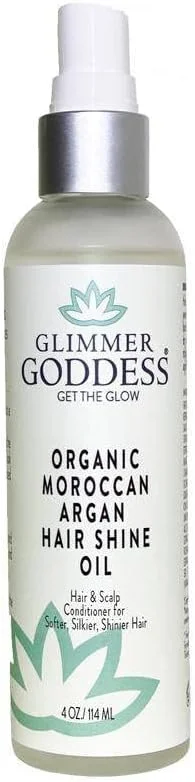 اسپری درخشان کننده موی ارگانیک گلیمر گادِس حاوی روغن آرگان مراکشی، ۱۱۸ میلی لیتر