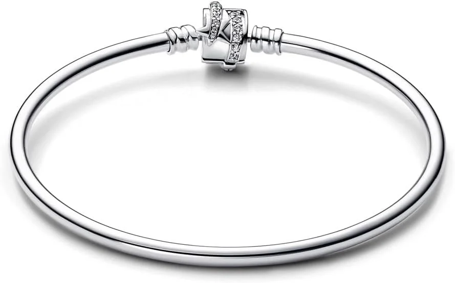 دستبند پاندورا مدل Moments 592733C01-19 طرح ستاره دستبند پاندورا مدل Moments 592733C01-19 طرح ستاره