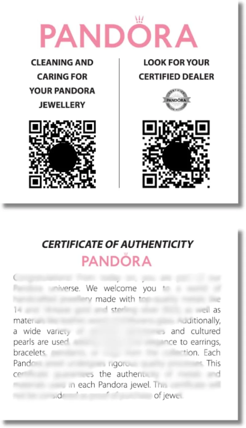 جعبه جواهرات پاندورا برای دستبند مدل P11051 (9 x 9 x 4 سانتی متر)